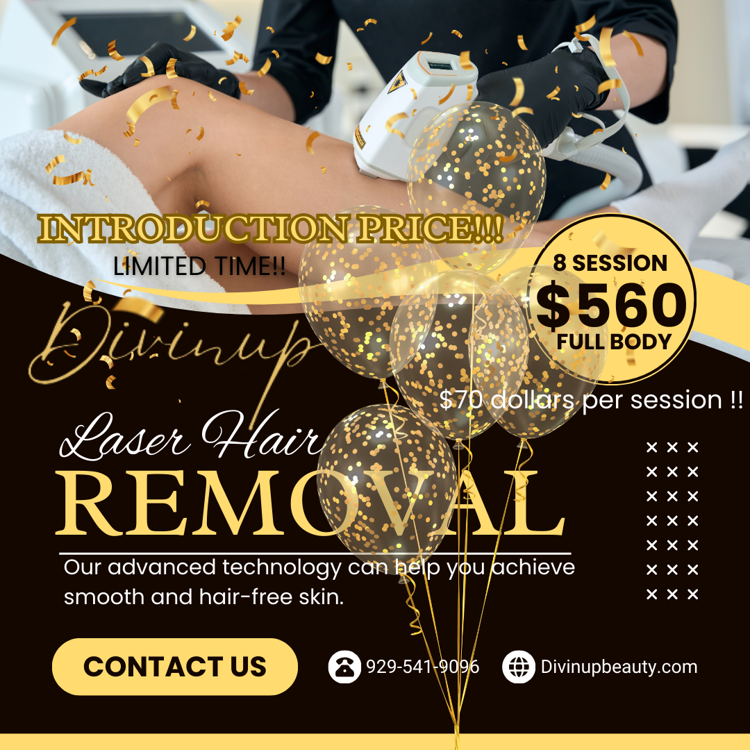LASER HAIR REMOVAL 8 SESSIONS FULL BODY SPECIAL OFFER