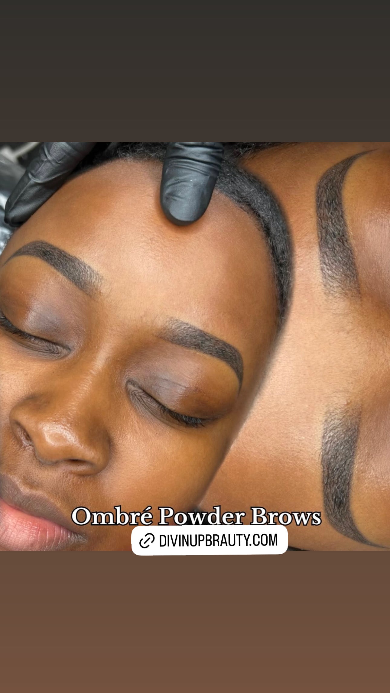 Ombré brows gift card