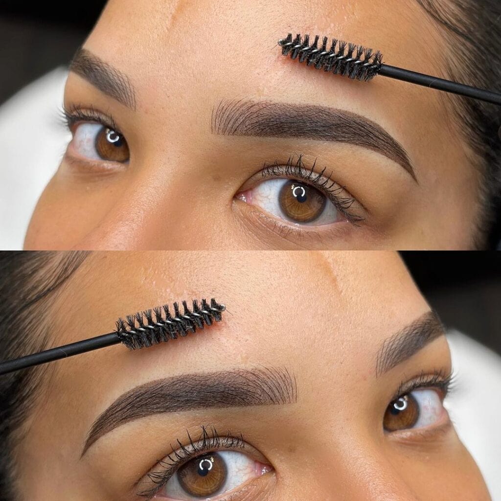 Ombre brows